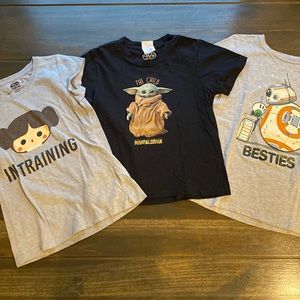 Set of 3 Star Wars Shirts